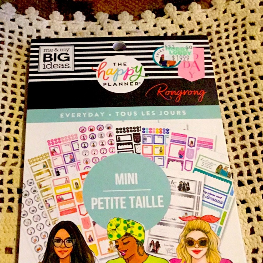 The Happy Planner “Rongrong EveryDay” 885 Pieces